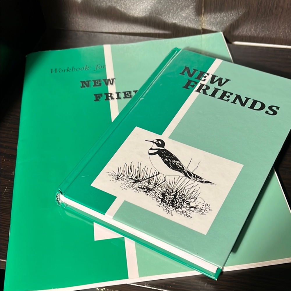 New Friends Teal Hardcover Book Rod and Staff writing program